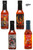 Hottest Trinidad Scorpion and Moruga Hot Sauces 4 Pack, 4/5oz. Hottest Trinidad Scorpion and Moruga Hot Sauces 4 Pack, 4/5oz.