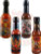 Hottest Trinidad Scorpion and Moruga Hot Sauces 4 Pack, 4/5oz.
