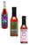 Best of Strawberry Infused Hot Sauces Gift Set, 3/5oz.
