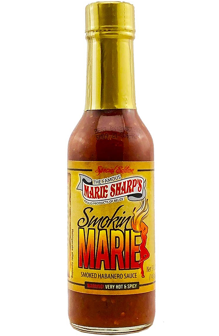 Marie Sharp's Smokin' Marie Habanero Sauce, 5 oz