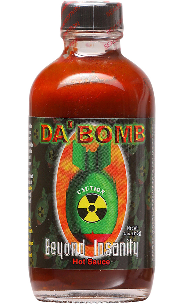 Da' Bomb Beyond Insanity Hot Sauce