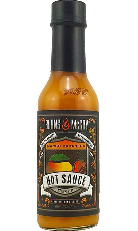 Sauce mangue habanero Burns & McCOY