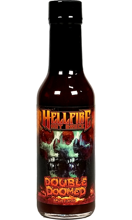 Hellfire Angry Doomed Zombie Hot Sauces Set