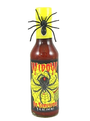 sauce widow survivors 5oz hottest sauces