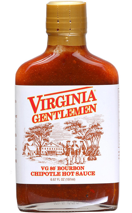 Virginia Gentleman VG80 Bourbon Chipotle Hot Sauce