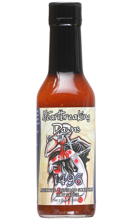 Heartbreaking Dawns 1498 Apricot & Scorpion Hot Sauce