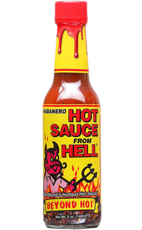 Habanero Hot Sauce From Hell Beyond Hot 