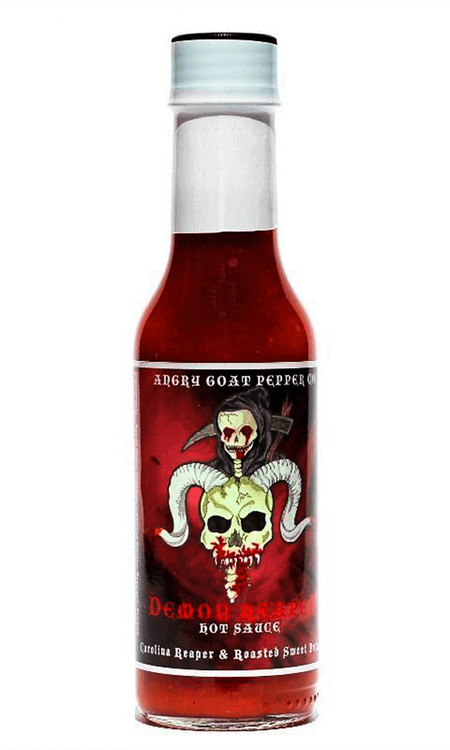 Angry Goat Pepper Co Demon Reaper Hot Sauce 1948