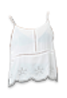 Embroidered Sleeveless Top (Sizes)