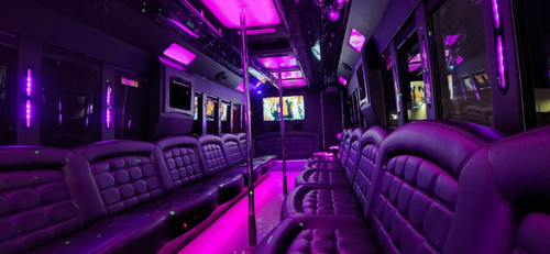 Party Bus for limo services, Las Vegas