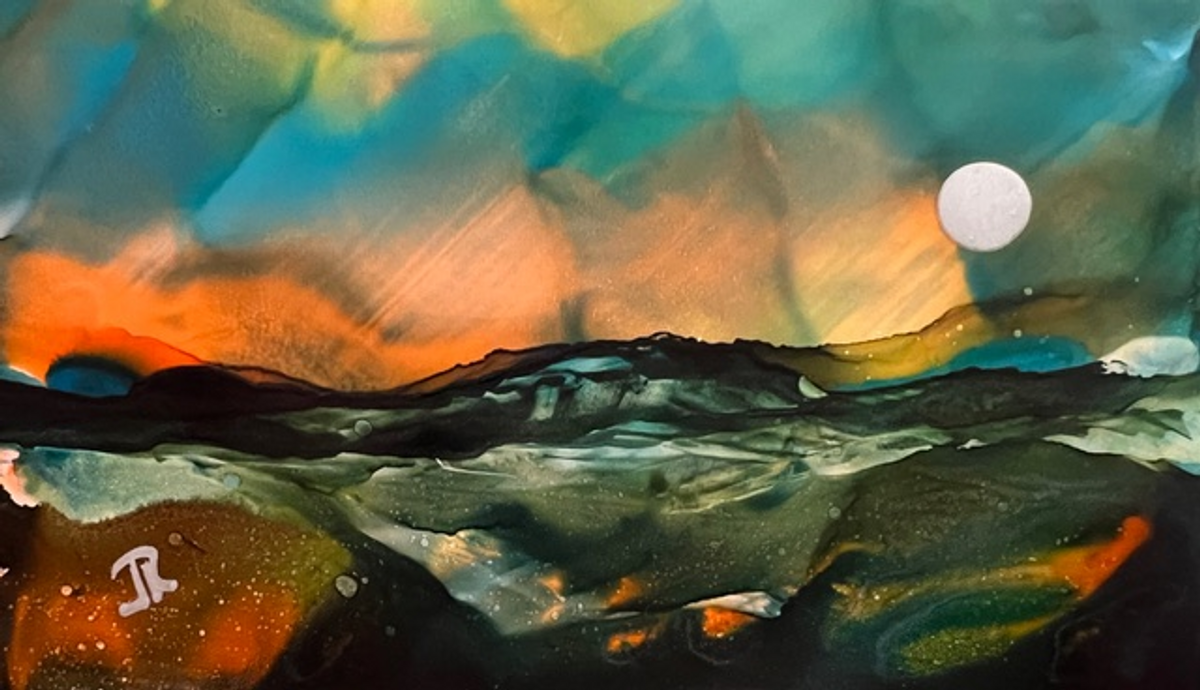 Alcohol Ink #856