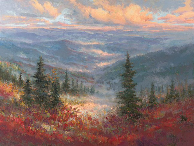 Blue Ridge Autumn - Special Edition - Twigs & Leaves Gallery