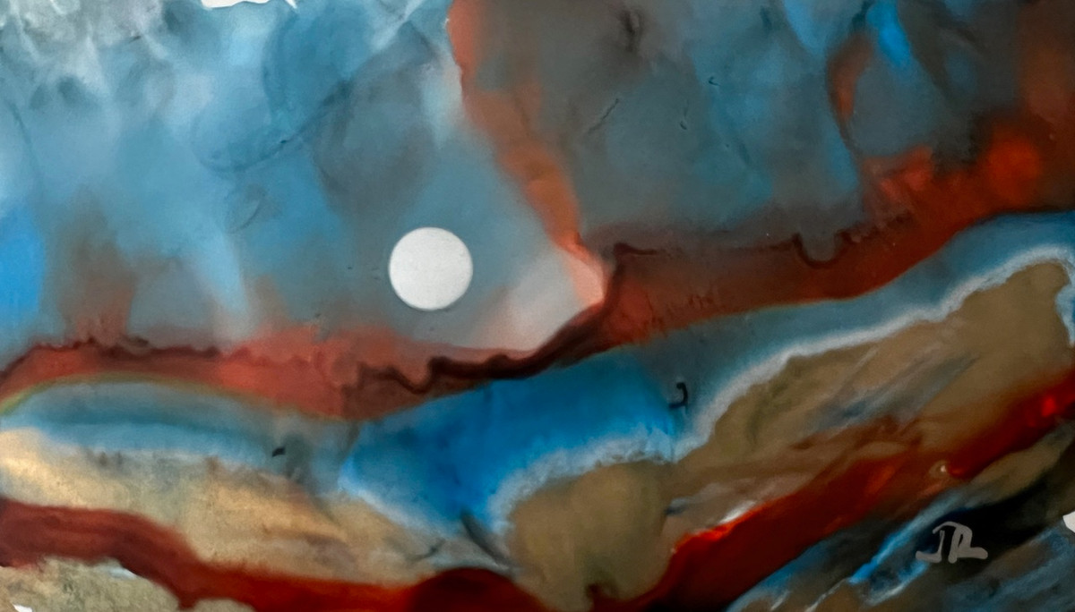 Alcohol Ink Dreamscape #900