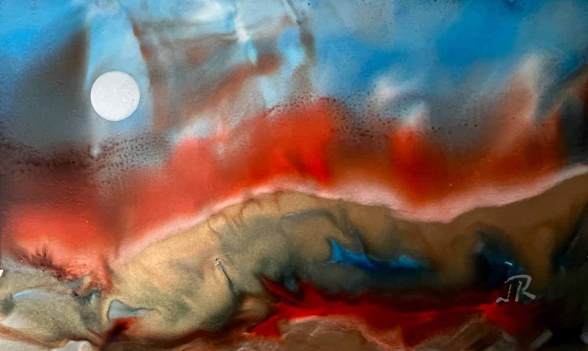 Alcohol Ink Dreamscape #902