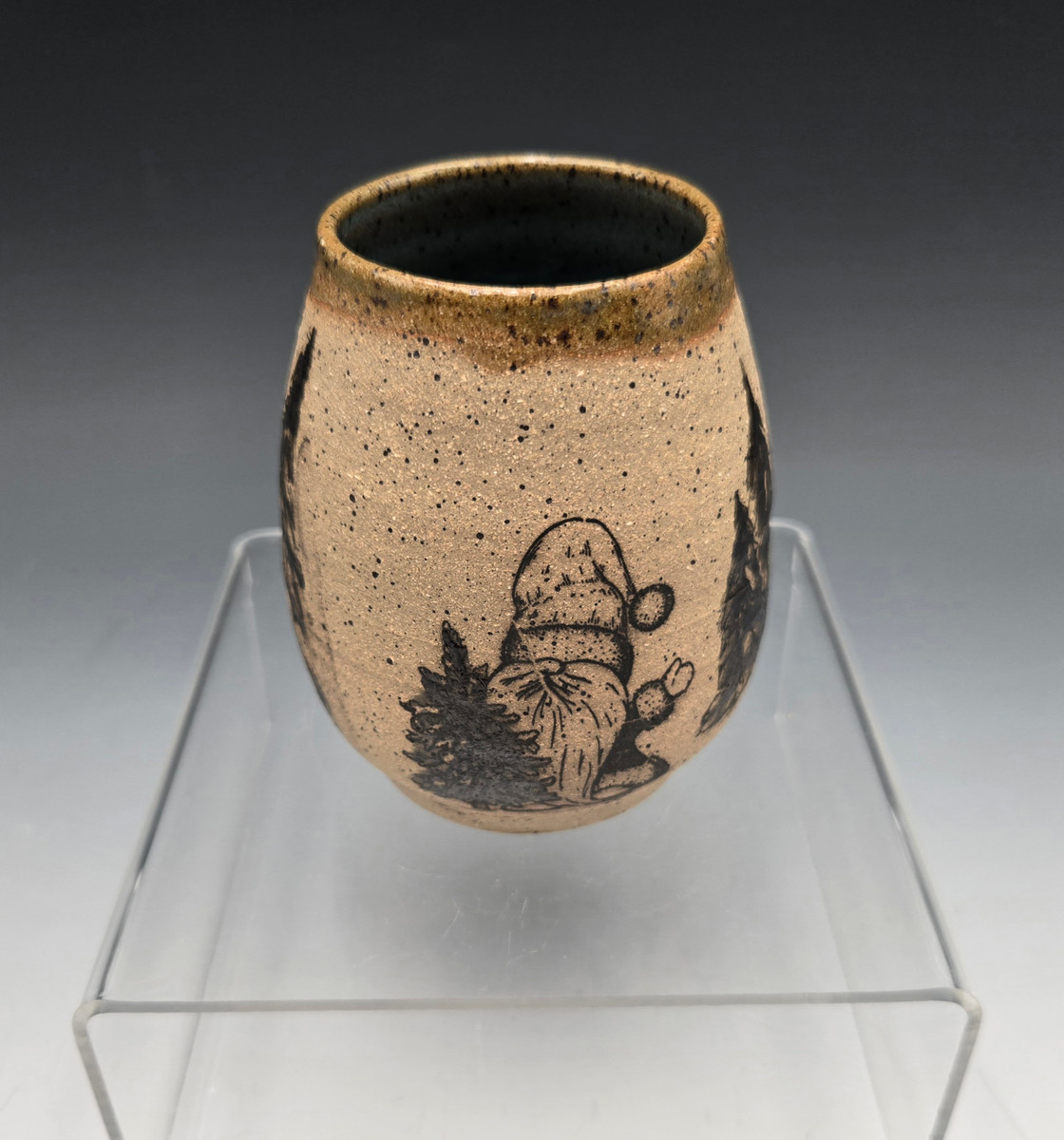 Pottery Wine Sipper