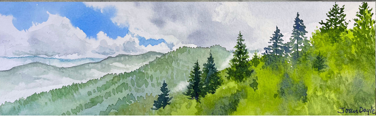 Watercolor Class: Painting Rain Clouds - August 2026