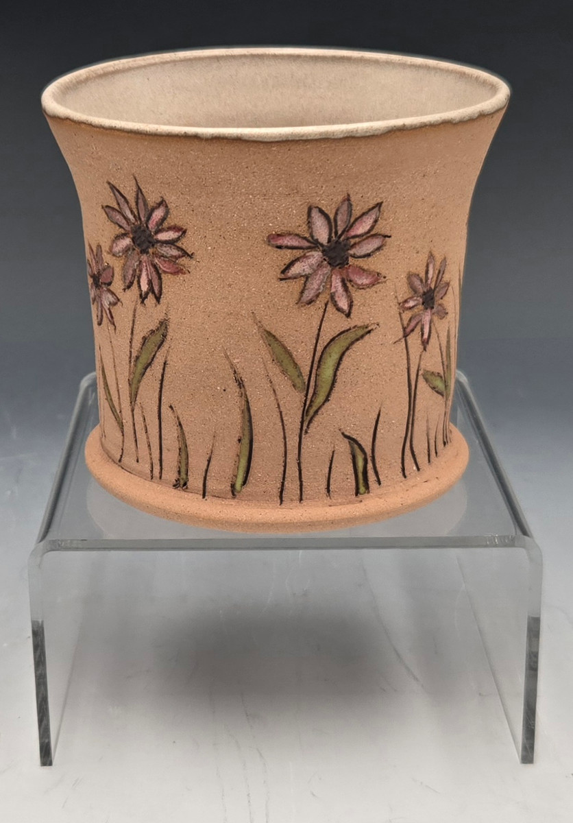 Pink Daisy Vase