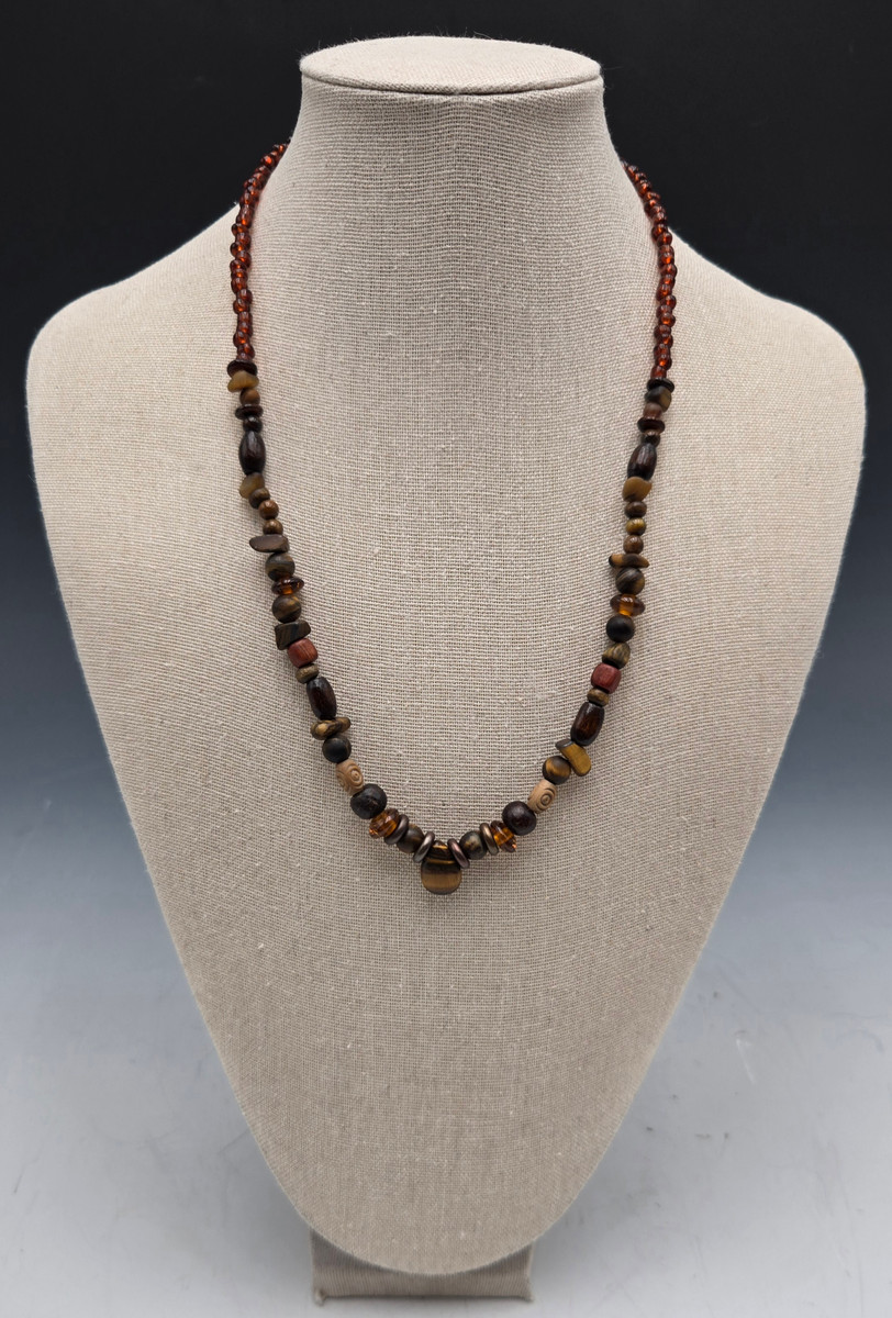 Mulch and Maple Syrup Necklace