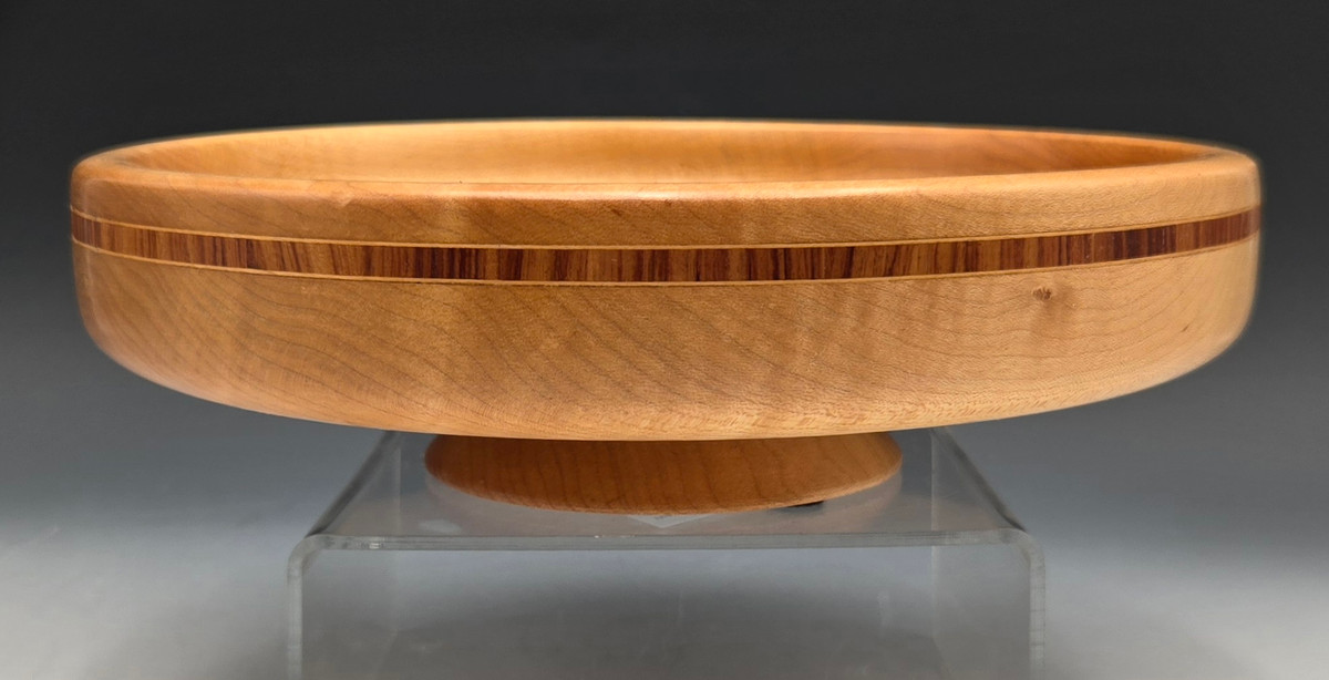 Maple Bowl, Inlaid