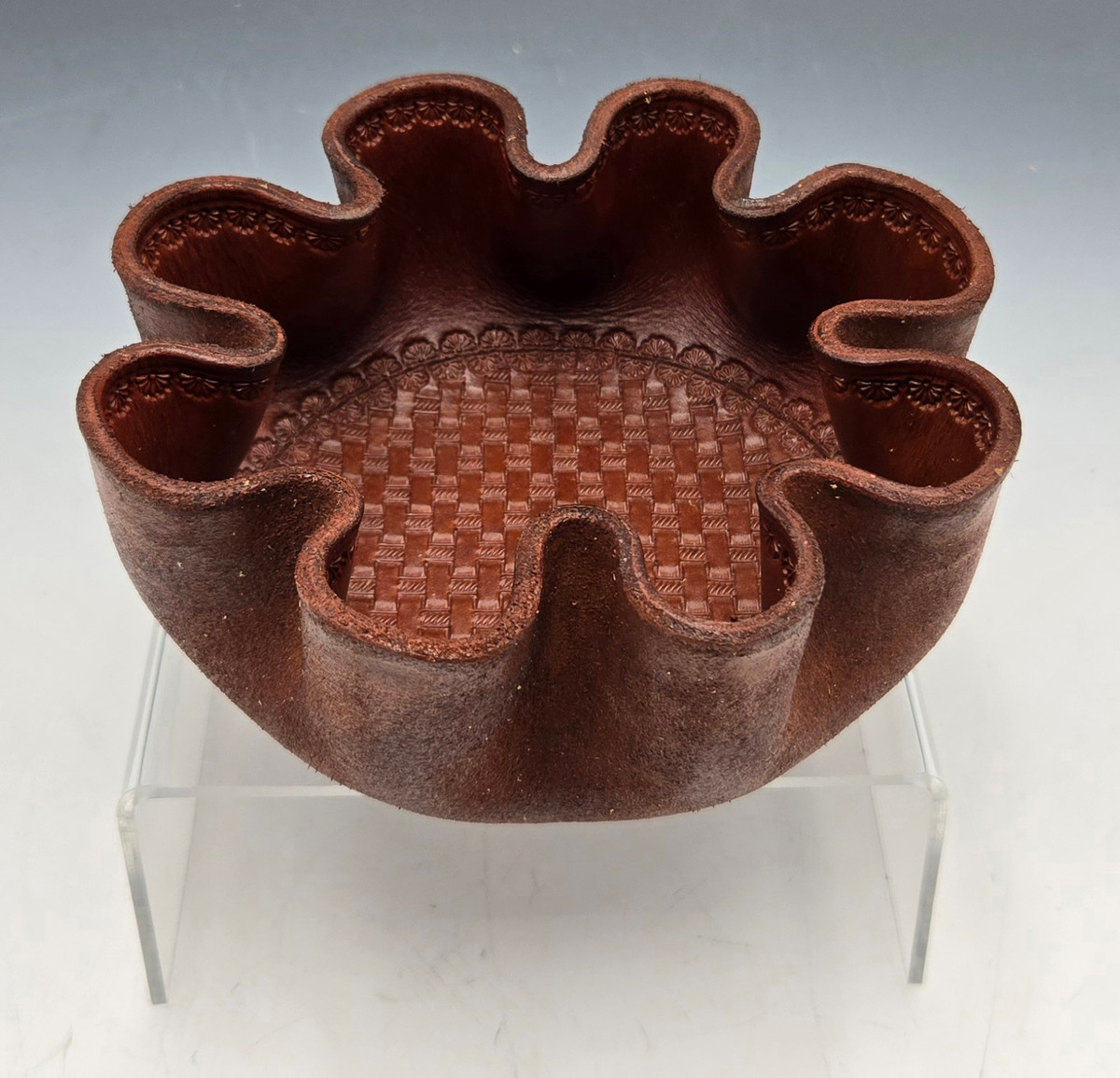 Bowl - Leather, Medium