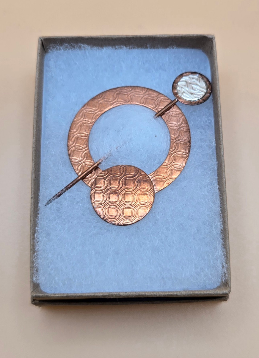 Scarf Pin - Copper