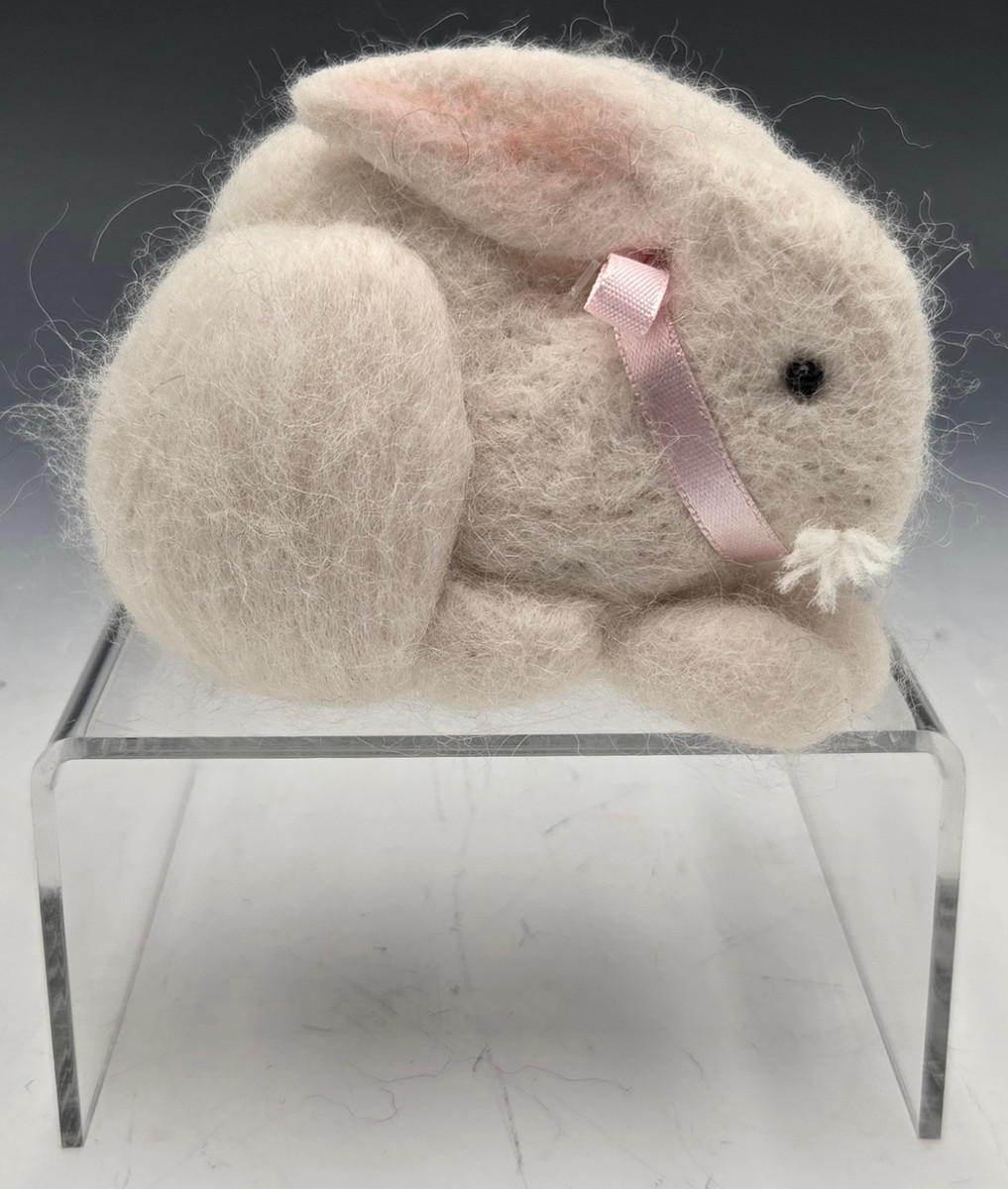 Felted Bunny Sitting