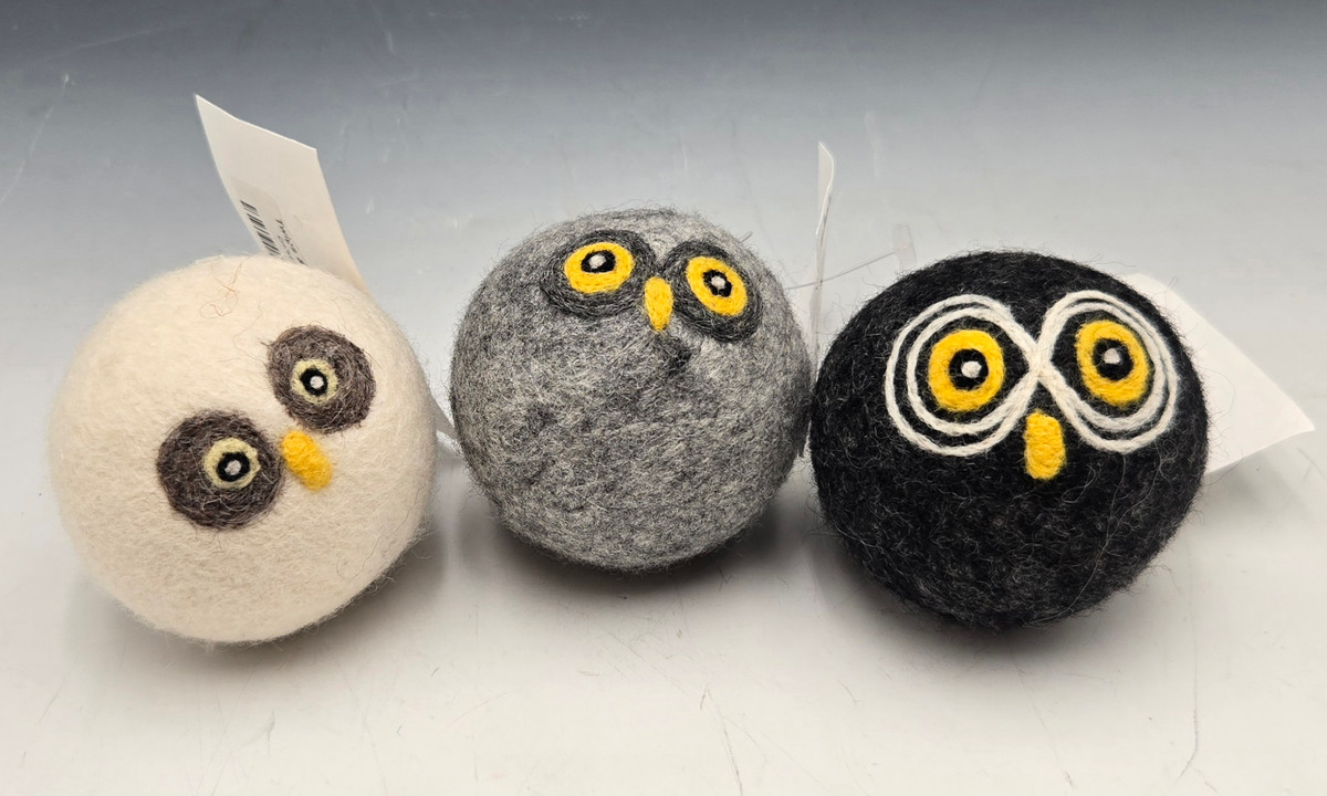 Critter Dryer Balls - Owl