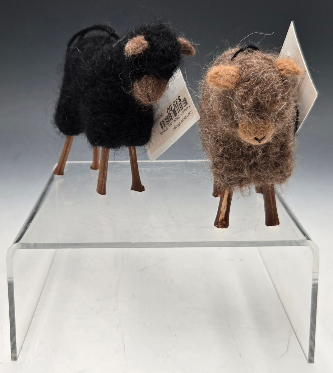 Felted Peg Leg Sheep