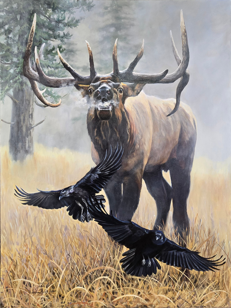 Heralding of the Bugler - Giclee