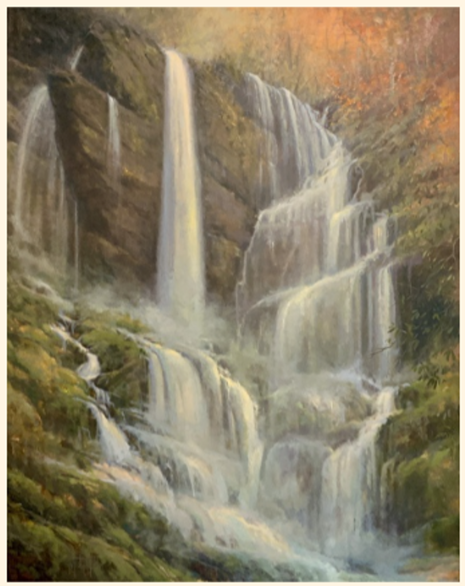 English Falls Ambience (Giclee)