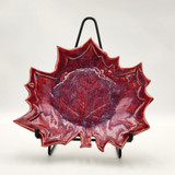 Dish - Red Leaf