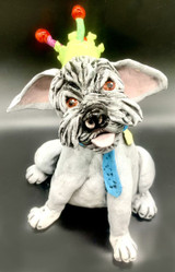 Grey Terrier Figure