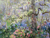 Wisteria and Azaleas