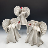 Angel - Medium with 2 Cardinals