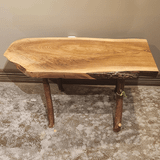 Walnut Table; Rhodo legs