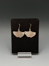Earrings ~ Sterling Ginkgo