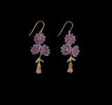 Earrings ~ Phlox Statement Drop Wire Earrings