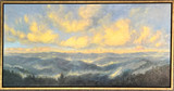 Perfect Silence - Original Oil on Linen, 19.5 x 37.5 framed