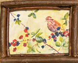 Sparrow in Berries