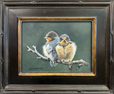 Two of a Feather - Barn Swallow Fledglings