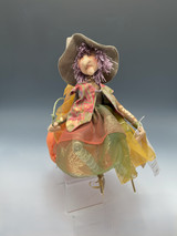 Witch on Pumpkin