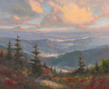Blue Ridge Radiance 12 x 16 Paper Giclee