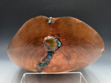 Bowl - Black Cherry w/Stones - 15AB