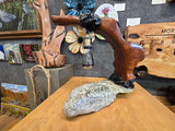 Lamp- Marble/ Obsidian