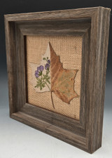 Embroidered Leaf - Large