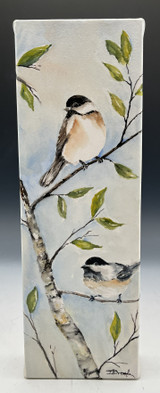 Two Chickadees