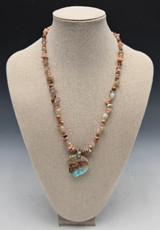 Savannah Peach Necklace