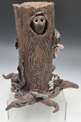 Tree Trunk with Animals