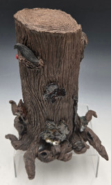 Tree Trunk with Animals