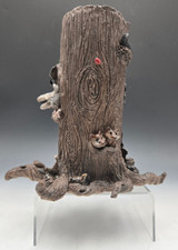 Tree Trunk with Animals